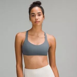 NWT Lululemon, Free to Be Bra, Oil Grey, Size 6